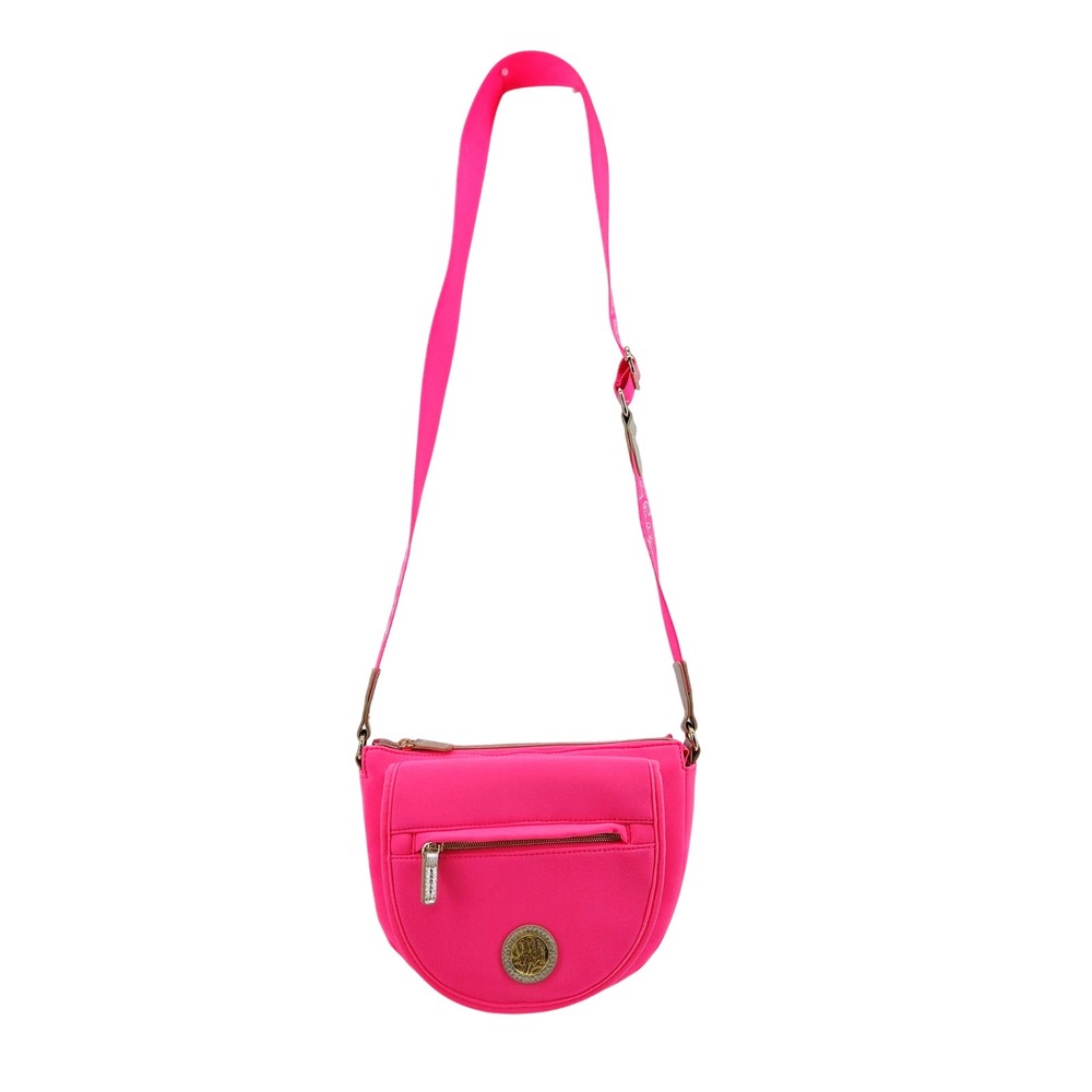 Lilly Pulitzer Neon Pink Neoprene Crossbody Bag - Size OS